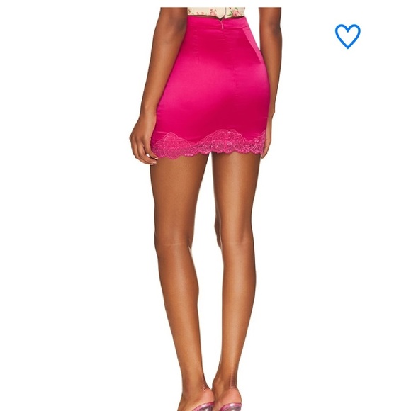 NWT superdown solana hot pink mini skirt size small - Picture 2 of 16